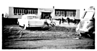 Community Christian School Our Story Car Parked in Front of New School